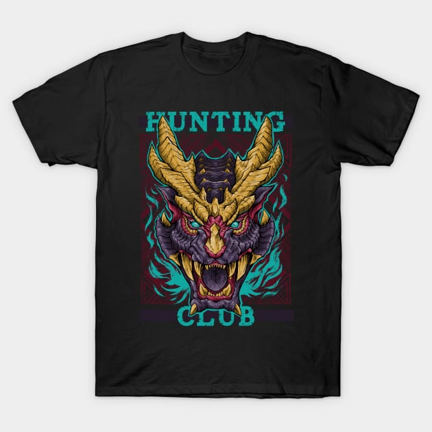 Hunting Club: Wyvern of Malice T-Shirt by AdamWorks